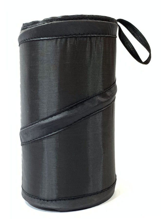 KITBEST Car Trash Can, Portable Garbage Can, Collapsible Trashcan Pop Up Trash Bag for Car, Waterproof Vehicle Trash Can, Waste Basket Bin, Rubbish Bin (1 Pack, Black) - Image 1
